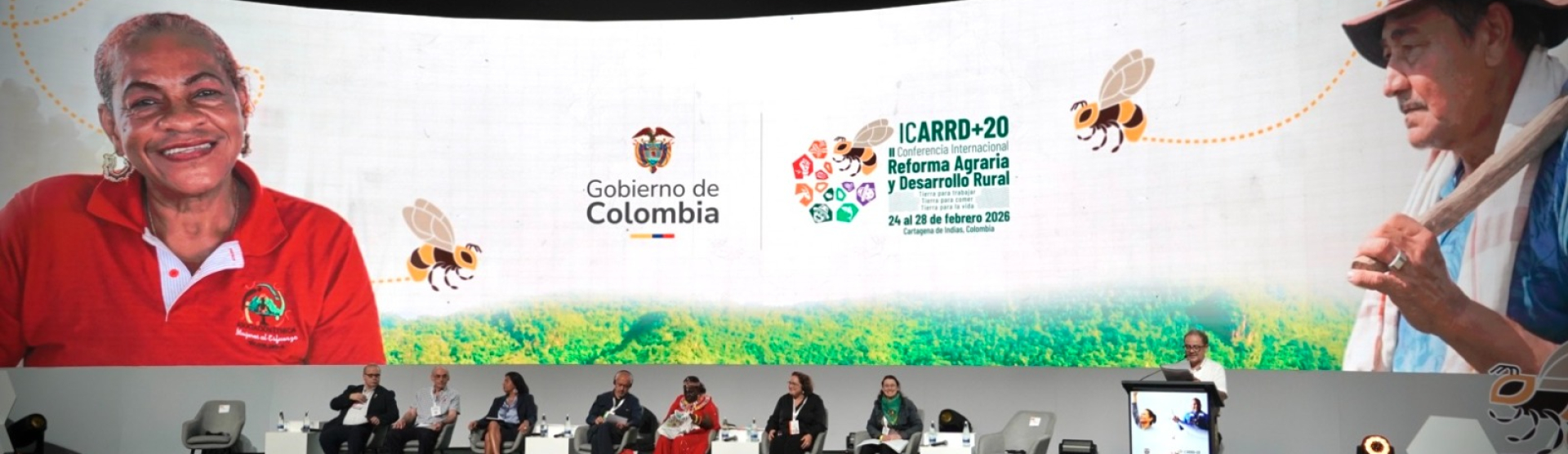 Tierra para la vida ocupa la agenda de hoy en la ICARRD+20